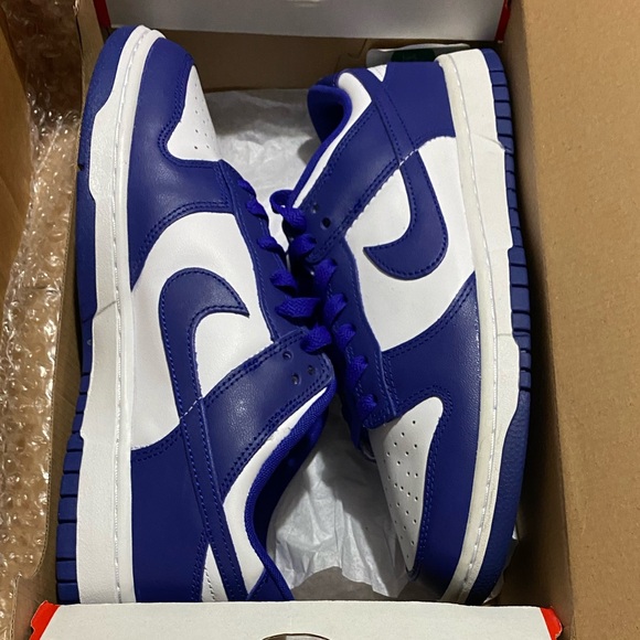 ✨ Nike Dunk Low Concord Blue & White NIB ✨ - Picture 4 of 7